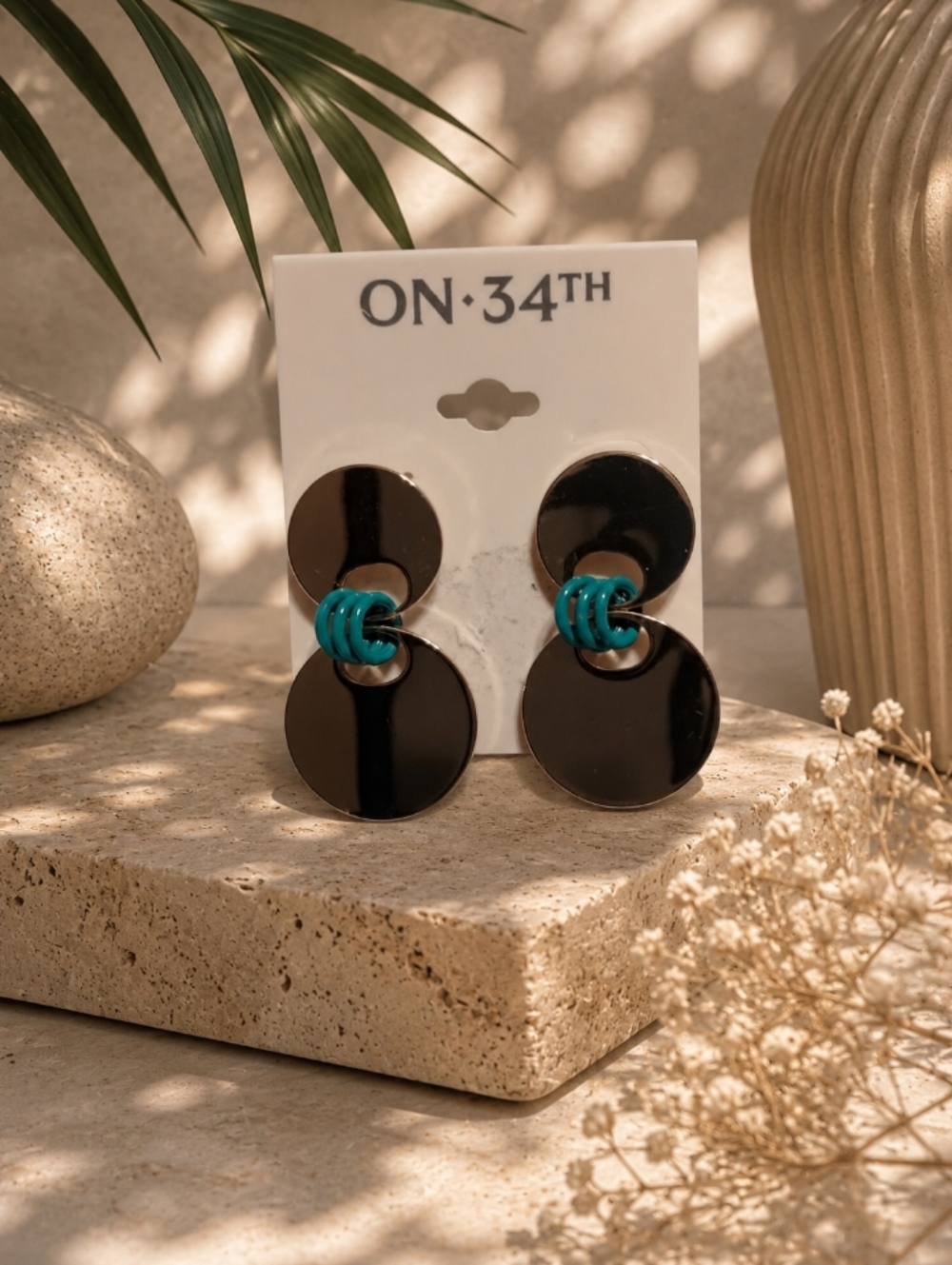 ON•34TH Gold-Tone Earrings